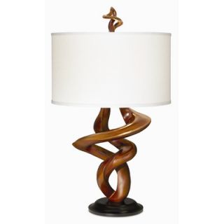  Gallery Tribal Impressions Table Lamp in African Walnut   87 6026 68