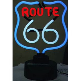 Neonetics Route 66 Neon Sign   Route 66 Neon Sculpture