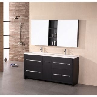 Perfecta 63 Double Sink Vanity Set