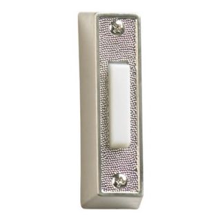 Quorum Plastic Door Chime Button in Satin Nickel   7 101 65