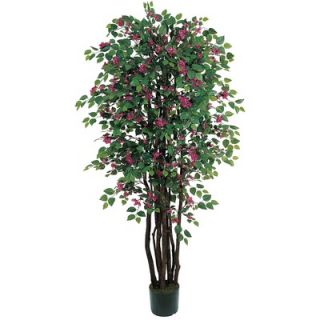 Nearly Natural 72 Silk Bougainvillea Tree in Beauty Pink