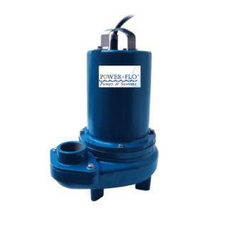  Pumps Sewage 2 Submersible Pump 0.75 HP 7.3/7.0 Amps