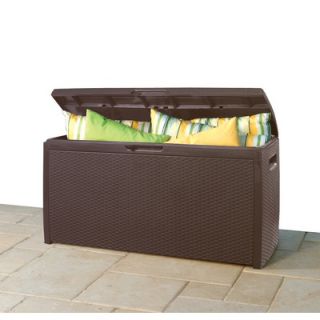 Keter Rattan Style 70 Gallon Deck Box   17186293