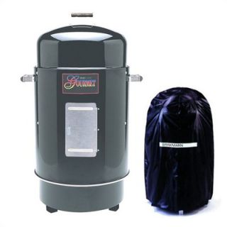 Brinkmann Gourmet Charcoal Smoker & Grill with Vinyl Cover