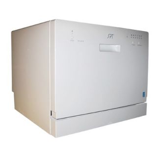 SPT Countertop Dishwasher in White   SD 2201W