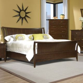 Skyline Furniture Linen Arch Nail Button Panel Bed   85 bed