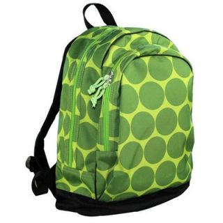 Wildkin Big Dots Backpack in Green