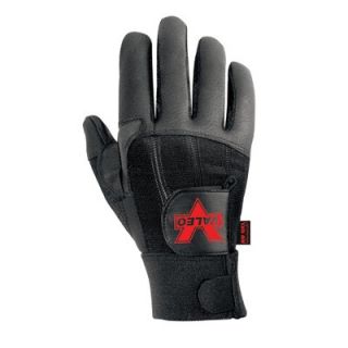Valeo Inc Black Right Hand Pro Full Finger Anti Vibe Glove With AV GEL