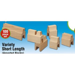  and Stick Variety Short Length Building Set (100 Pieces)