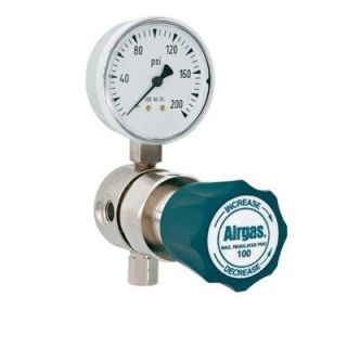 Airgas   100 PSI Delivery Analytical Single Stage High Purity Brass