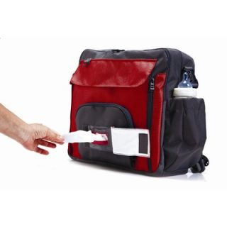 Simply Good Square Diaper Bag in Red   06 002 002 01