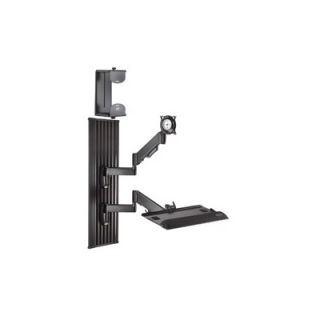 Chief Height Adjustable Single Arm Desk Monitor Mount for 10   30