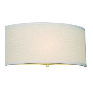Philips Forecast Lighting Cassandra Wall Sconce in White Grasscloth