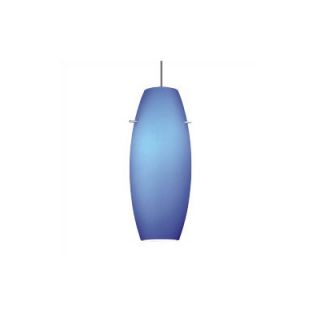 WAC Line Voltage Pendant Glass Shade in Light Blue   PLD G451 BL