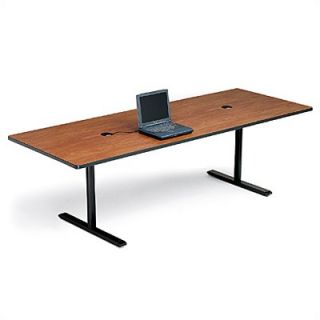 Bretford 36 Deep Rectangle Conference Table   Two Grommet Holes