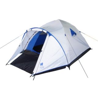 Quick Set 4 Man Tent in Blue/Sliver