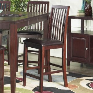 Alpine Furniture Anderson Pub Chairs With Bicast Cushion   113 05