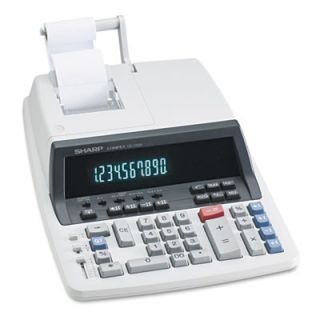 Sharp QS 1760H Desktop Calculator, 10 Digit Fluorescent, Two Color