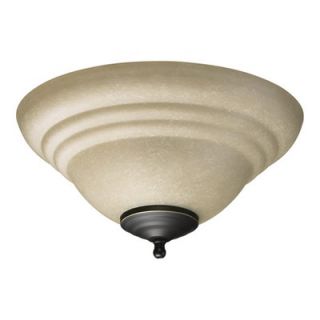 Quorum Two Light Bowl Ceiling Fan Light Kit   1232 801