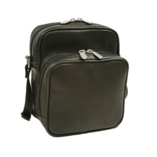 Piel Traveler Small Carry All Bag in Black   2862 BLK
