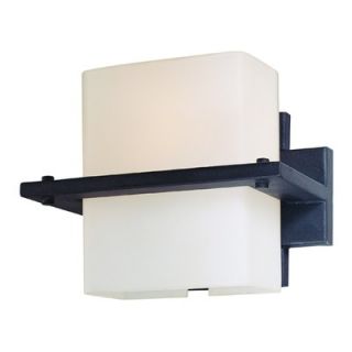 Troy Lighting Blade Bath Wall Sconce in Forged Iron