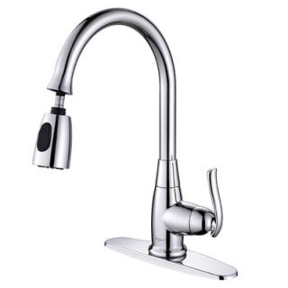 Kraus One Handle Single Hole Kitchen Faucet with Optional Soap
