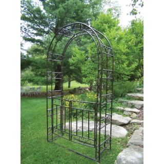 Oakland Living Arbor with Gate and Base