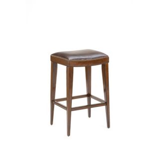 Riverton Backless Stool in Distressed Rustic Cherry