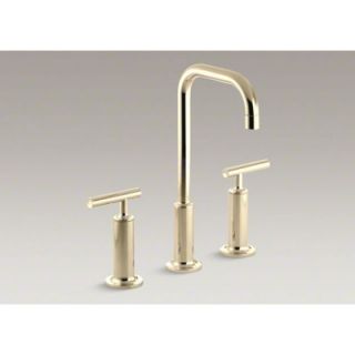Kohler Purist Widespread Bathroom Faucet with Double Lever Handles