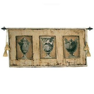 Fine Art Tapestries Vases Romaines II Tapestry   Russell Babcock