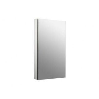  36 H Aluminum Single Door Medicine Cabinet with 170 Degree Hinge