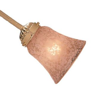 25 Neck Caspian Glass Bell Shade for Ceiling Fan Light Kit