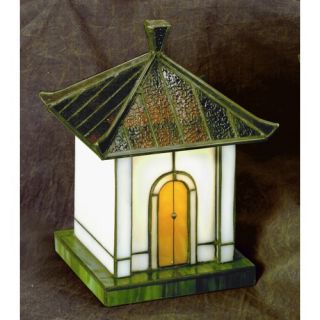 Lite Source Pagoda Tiffany Accent Table Lamp in