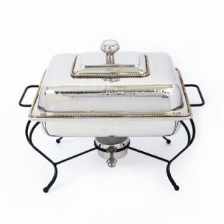 Star Home Nickel 4 Qt Rectangle Chafing Dish