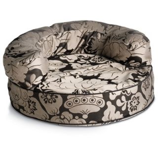 Crypton Couture Melrose Bolster Licorice Pet Bed   MEL 003Bolster