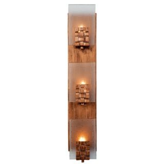 Varaluz Recycled Dreamweaver Wall Sconce   Vertical Three Light