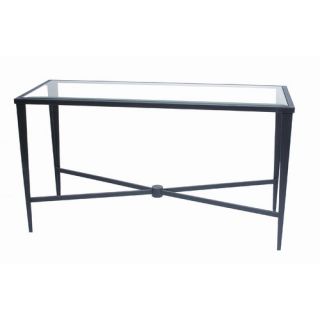 Belmont Glass Top Console Table