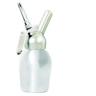  Dessert Chef 1 Pint Cream Whipper in Brushed Stainless Steel   187