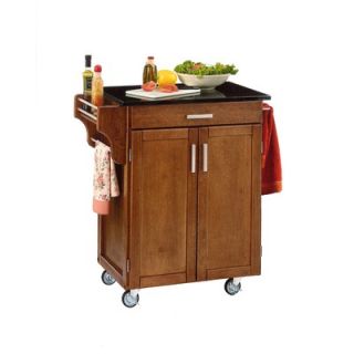 Home Styles Create a Cart Small Kitchen Cart in Cottage Oak   9001