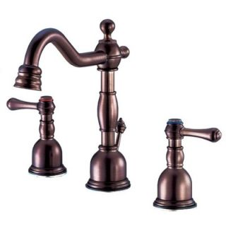 Danze Opulence Mini Widespread Bathroom Sink Faucet with Double Lever