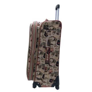 Oleg Cassini Hats Off 28 Expandable Spinner Suitcase   C2447 94 28S