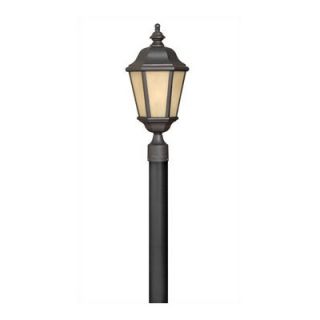 Hinkley Lighting Edgewater Outdoor Post Lantern in Museum Bronze with