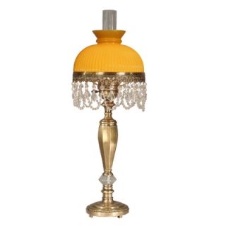 Dale Tiffany Traditional Diego Table Lamp in Zadar Brass Finish