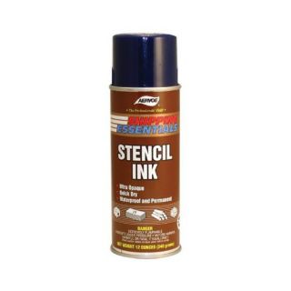  Stencil Ink(12 Oz Net) 205 2806   16 oz black stencil ink(12 oz net
