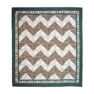 Green Coverlets & Quilts
