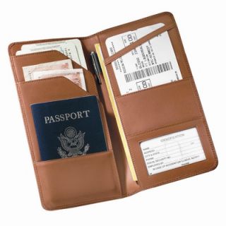 Royce Leather Checkpoint Passport Case   216 5