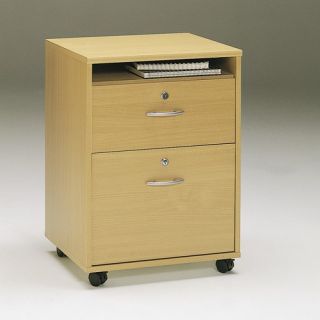 Tvilum Pierce Office Mobile File with Three Drawers in Beech