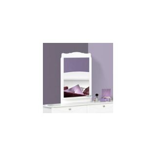 Nexera Dixie Vanity and Mirror Set in White Lacquer   310803