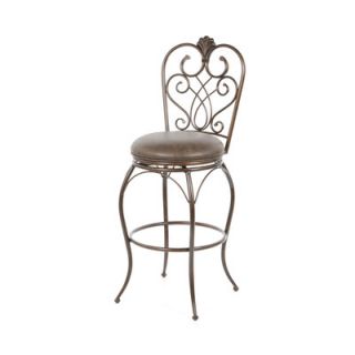 American Heritage Solace Bonded Leather Stool   126907CLA