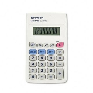 Sharp EL 233SB Handheld Calculator, Eight Digit LCD   SHREL233SB